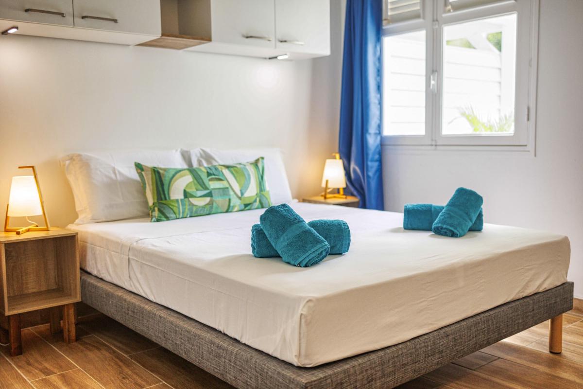 13.Location villa piscine Marie Galante Guadeloupe_Chambre 1